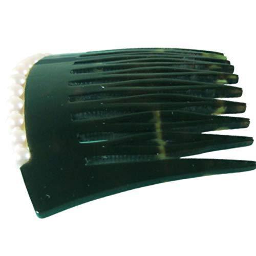 お得セット くし 夜会巻きなどヘアアレンジに フォーマルな髪型 黒留袖など和装の正装 アクセサリー ヘア コーム 本真珠付き アコヤ 櫛 本べっ甲 ヘアアクセサリー Refleks Servis Si