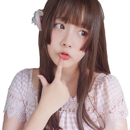 インマン Inman フルウィッグ ウィッグ ロング ストレート ぱっつん 姫カット 姫髪 自然 原宿 ロリータ 耐熱 図鼠色 004 Gold River 通販 Yahoo ショッピング