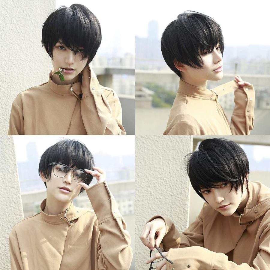 インマン Inman フルウィッグ ウィッグ かつら ショート 短髪 黒髪 ストレート ファッション ゆるふわ 自然 耐熱 自然黒 Gold River 通販 Yahoo ショッピング