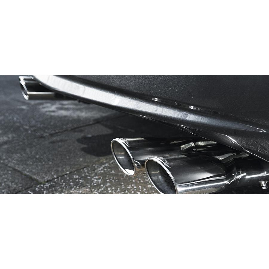 30系プリウス!オリジナルオールステンレスデュアルマフラー！リアピース-