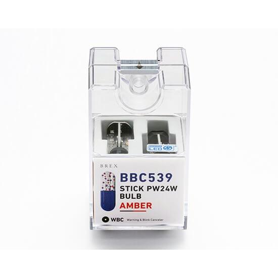 BREX ブレックス ledバルブ スティックPW24Wバルブ アンバー BBC539