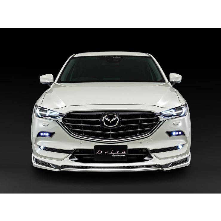 アドミレイション ベルタ CX-5 ( CX 5 ) KF H29.02〜R03.10 前期 フロントハーフスポイラー 未塗装｜goldrush-store