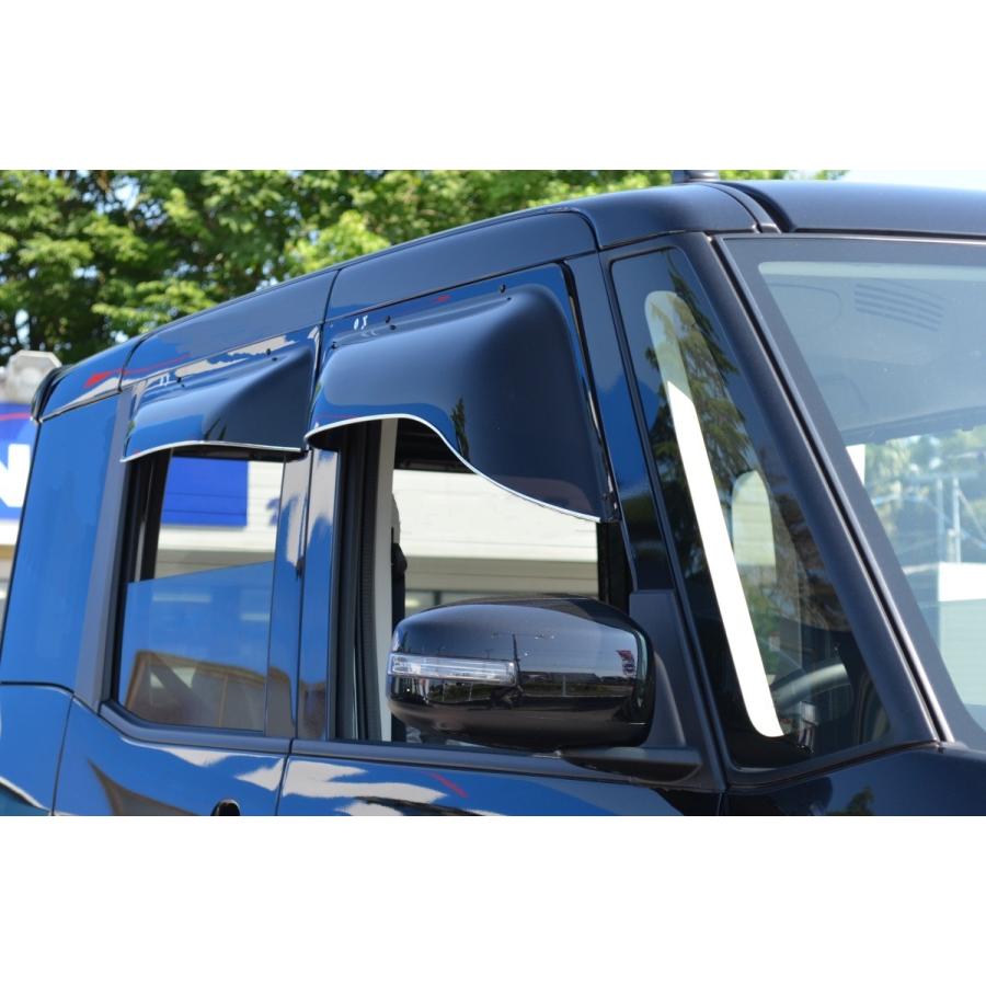 ドアバイザー OXバイザー ブラッキーテン デイズルークス ( B21A 
