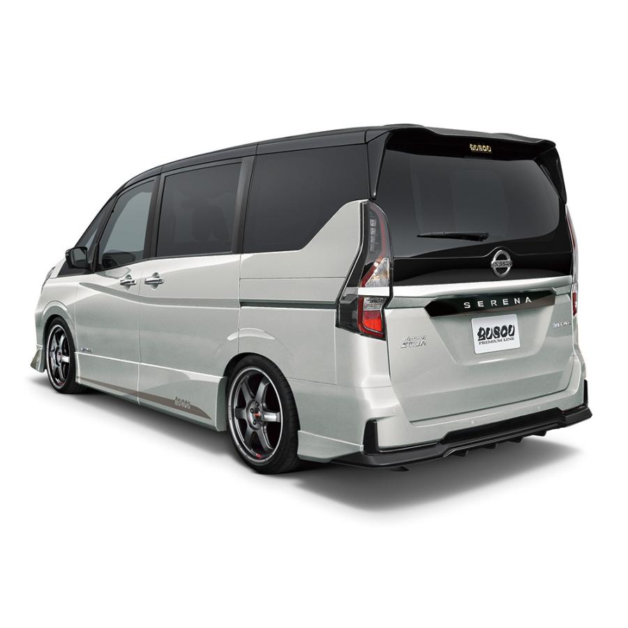 【限定品】 BUSOU ( ブソウ ) 正規販売店 セレナ C27 (2019/8〜) ハイウェイスター エアロ 前後セット スポイラー 未塗装品 プレミアムライン ※メーカー在庫品 【NAN1692677174】(59708円)