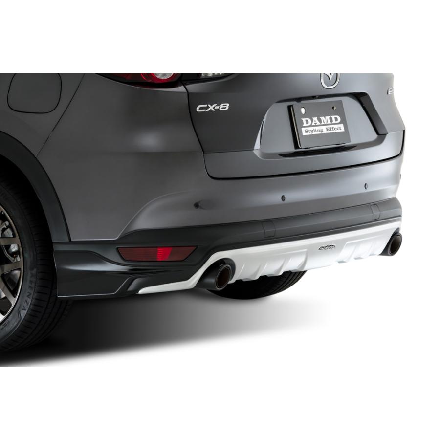 希少！cx-5 DAMDフロントリップスポイラー&リアガーニッシュ 希少！cx