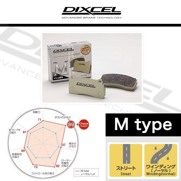 ブレーキパッド マツダ RX-7 FC3S リア用セット ディクセル Mタイプ DIXCEL M355054