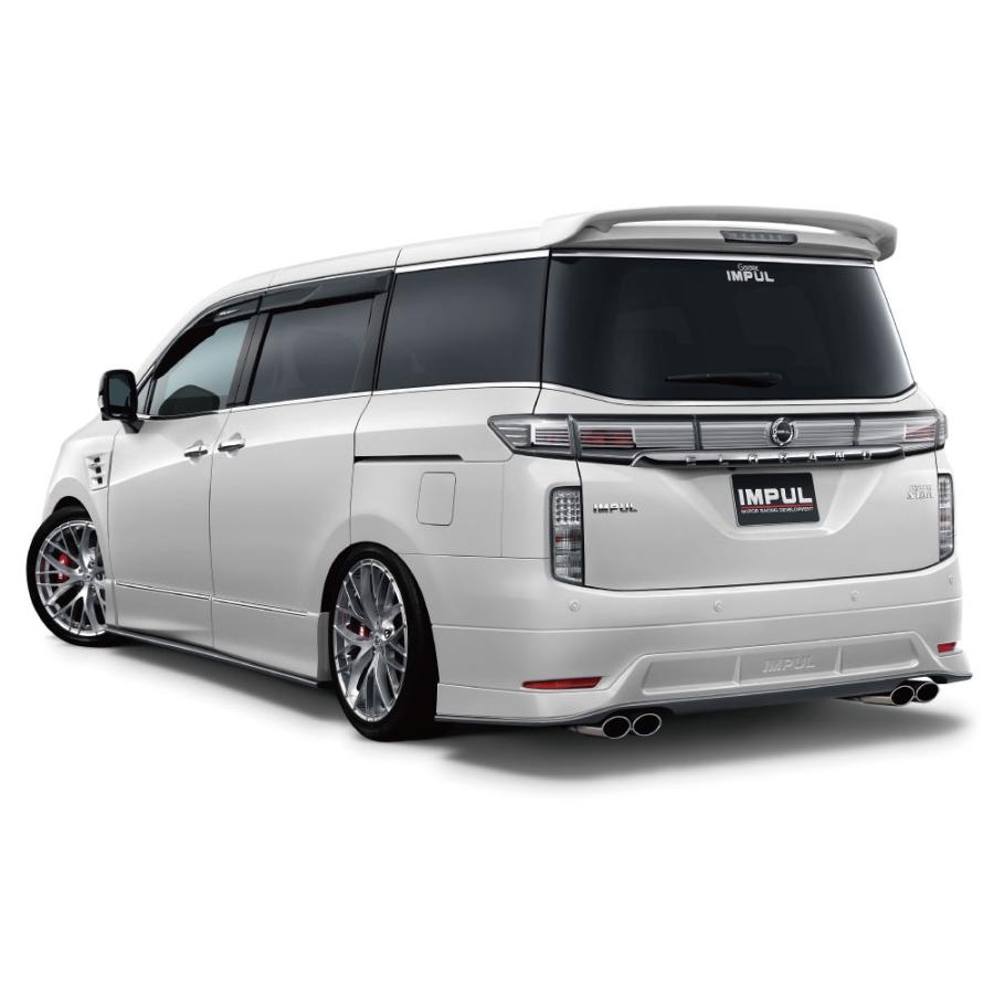 E52 エルグランド IMPUL スタータースイッチ&純正イルミスイッチ　セット 受注生産] 日産 E52 エルグランド 純正加工プッシュスタート