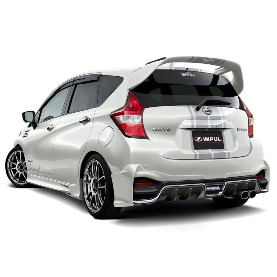 ノート E12 IMPUL インパル フロントバンパー エアロ FRP ウイング IMPUL ノート E12 後期 ノーマルバンパー車 J フロントリア