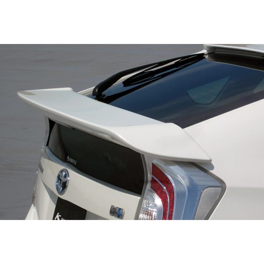 プリウス30 リアスポイラー　リアウイングパールホワイト トヨタ プリウス PRIUS 30系 ZVW30 前期 後期 リア ウイング
