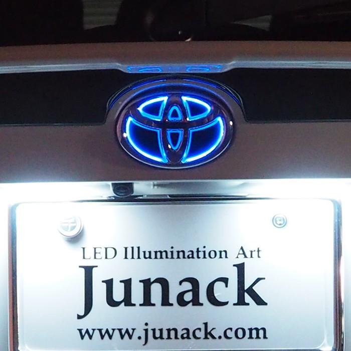 Junack ジュナック LED トランス エンブレム LTE-T8 トヨタ C-HR ( C