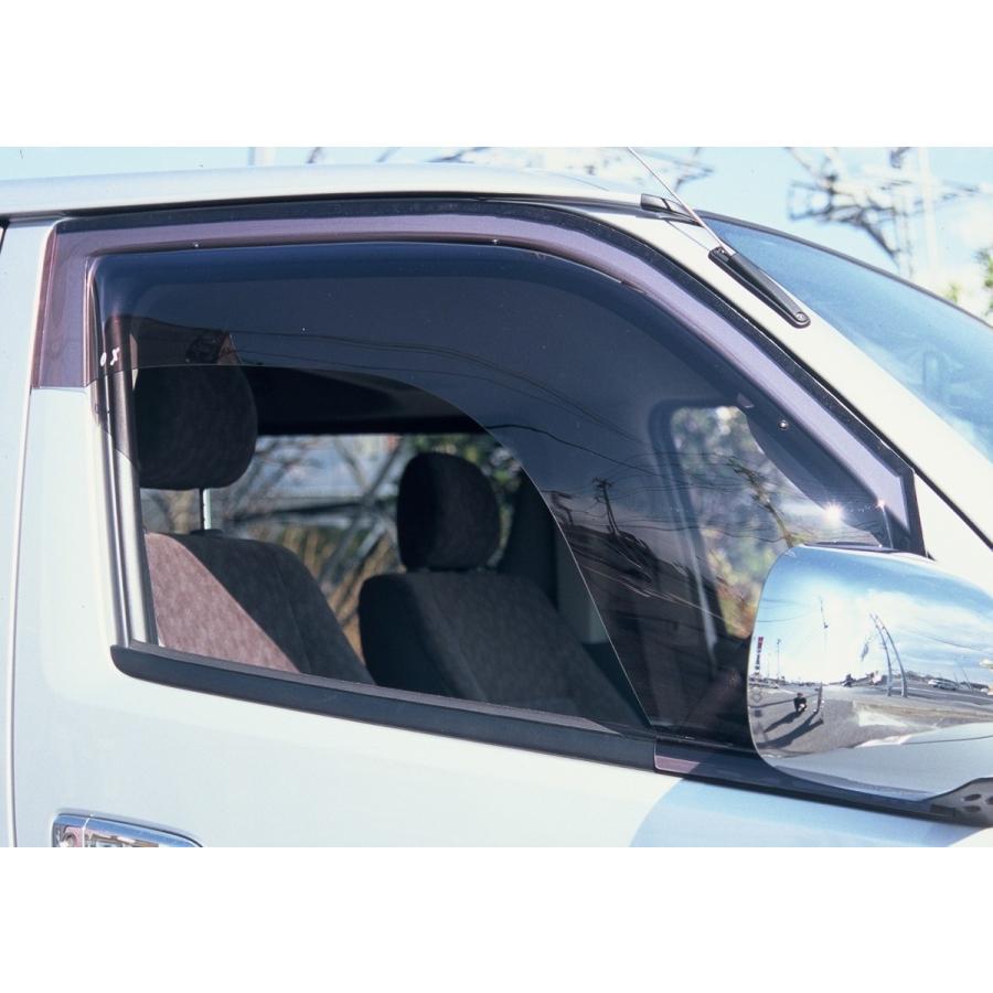 ドアバイザー OXバイザー ベイシック ハイエース レジアスエース 200系 