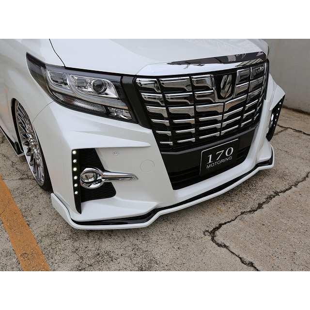 工場直送 アルファード 30前期 社外フロントバンパー シックスセンス