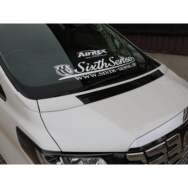 工場直送 アルファード 30前期 社外フロントバンパー シックスセンス