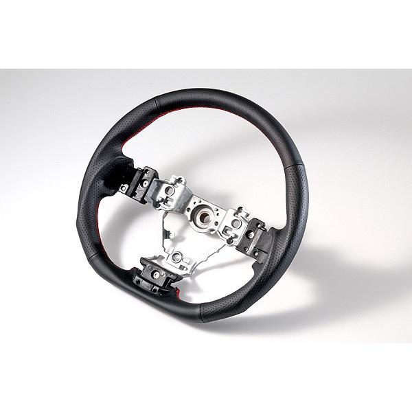 ダムド ステアリング スバル XV GP A〜 DAMD SS360-D レッドステッチ