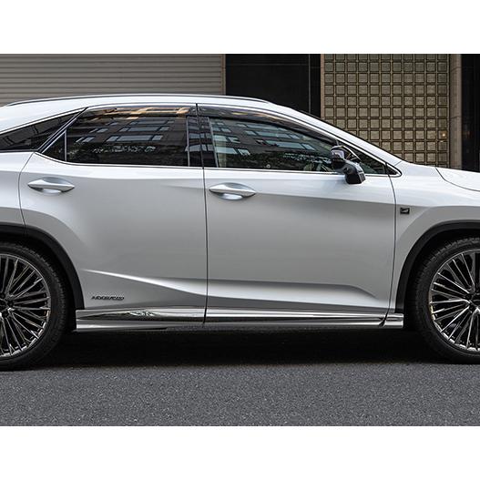 WALD ヴァルド レクサス RX F-SPORT 450h GYL20W/25W H27.10〜R1.9 サイドステップ ABS製 未塗装 SPORTS LINE