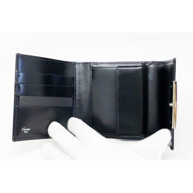 未使用品 Cartier カルティエ ラブコレクション 三つ折り財布 