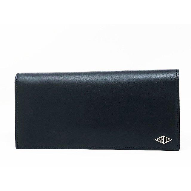 美品】カルティエメンズ二つ折り財布黒
