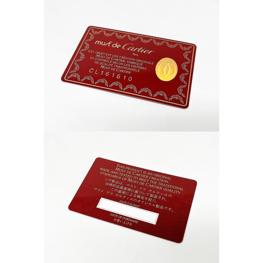Cartier（カルティエ） マストライン セカンドバッグ レザー ボルドー