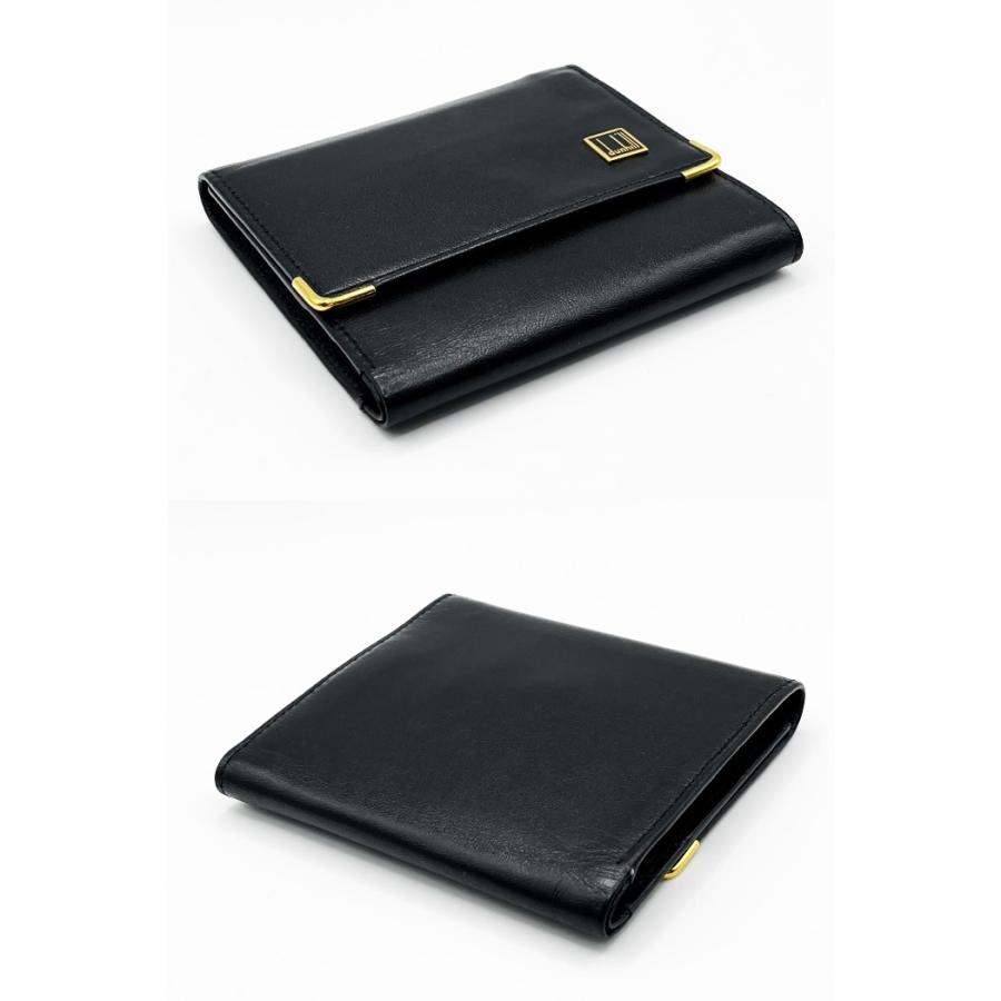 美品 ダンヒル dunhill 三つ折りウォレット コンパクトウォレット dunhill（ダンヒル） コンフィデンシャルライン 三つ折り財布