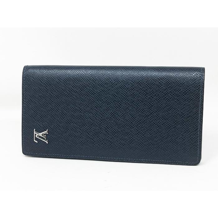 LOUIS VUITTON ルイヴィトン長財布タイガ二つ折りネイビー