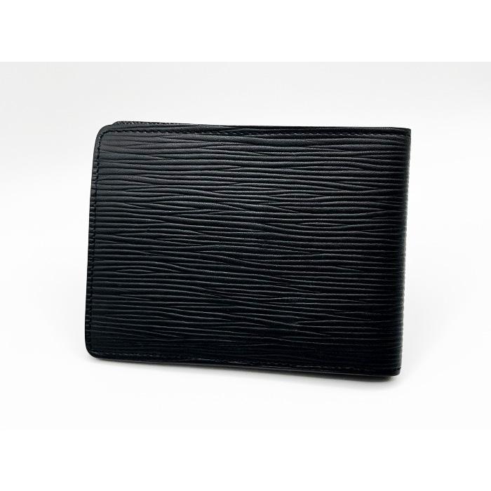 【未使用級】 ヴィトン エピ ミュルティプル 黒 ノワール 折り財布 LOUIS VUITTON（ルイ・ヴィトン） エピ ポルトフォイユ