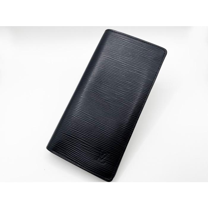 Louis Vuitton エピ 二つ折り財布 ネイビー Louis Vuitton エピ 二つ折り財布 ネイビー - メルカリ