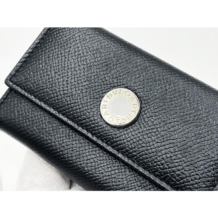ブルガリ クラシコ キーケース 20234 6連 グレインレザー ブラック 黒 BVLGARI（ブルガリ） クラシコ キーケース 20234 6連 グレインレザー