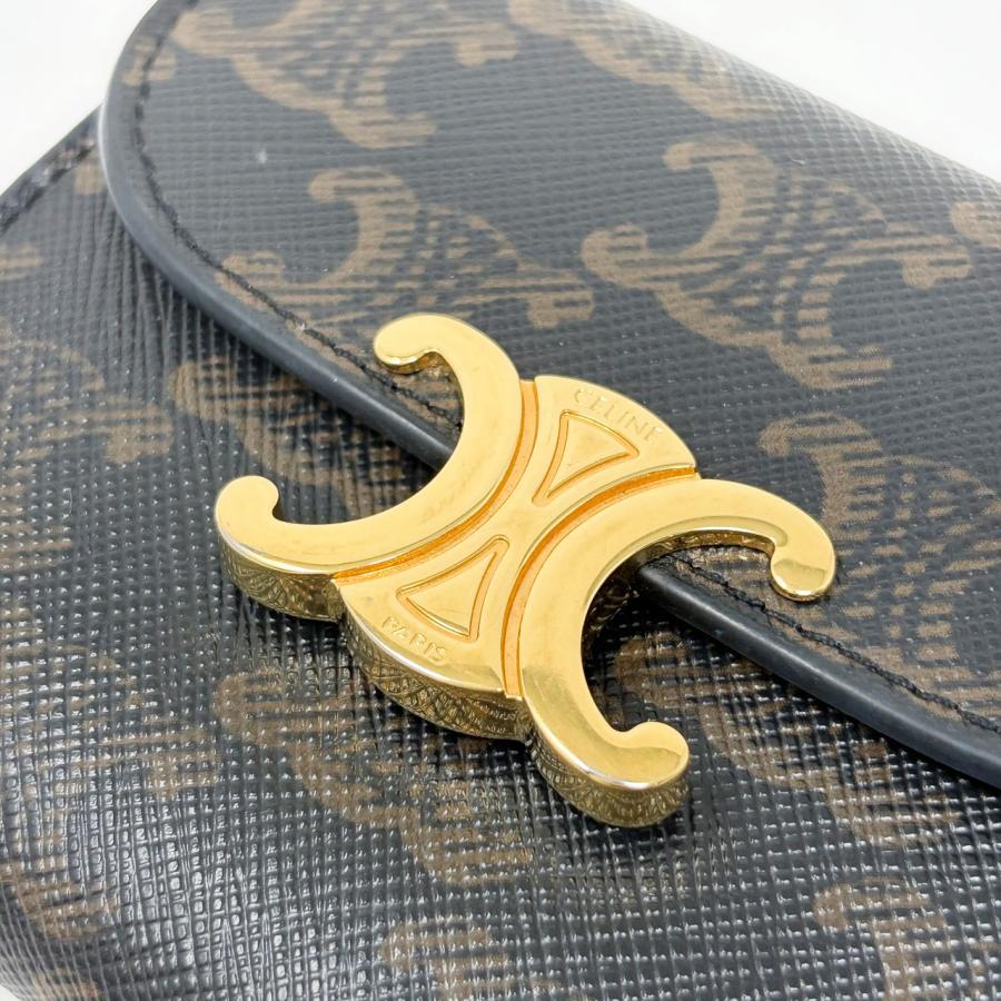 CELINE（セリーヌ） トリオンフ 3つ折財布 : ゴールドラッシュStore