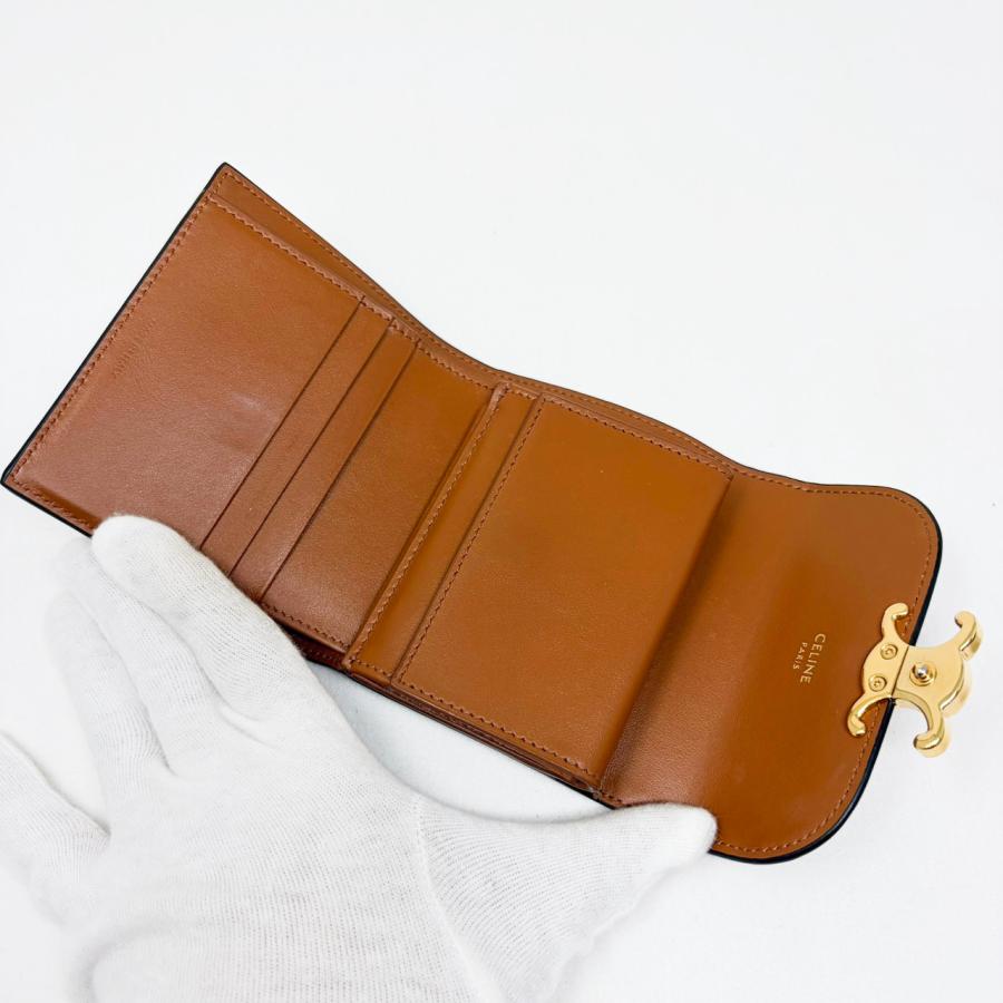 CELINE（セリーヌ） トリオンフ 3つ折財布 : ゴールドラッシュStore