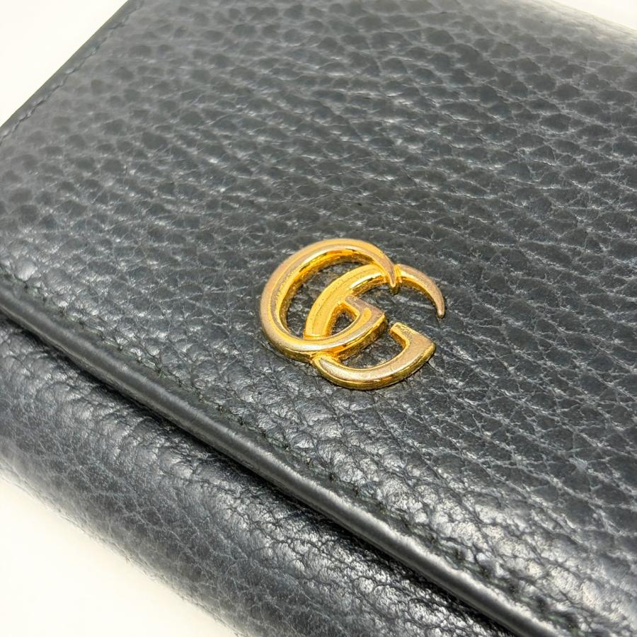 GUCCI グッチ GGマーモント Wホック財布 GUCCI（グッチ） GGマーモント Wホック財布 : ゴールドラッシュStore