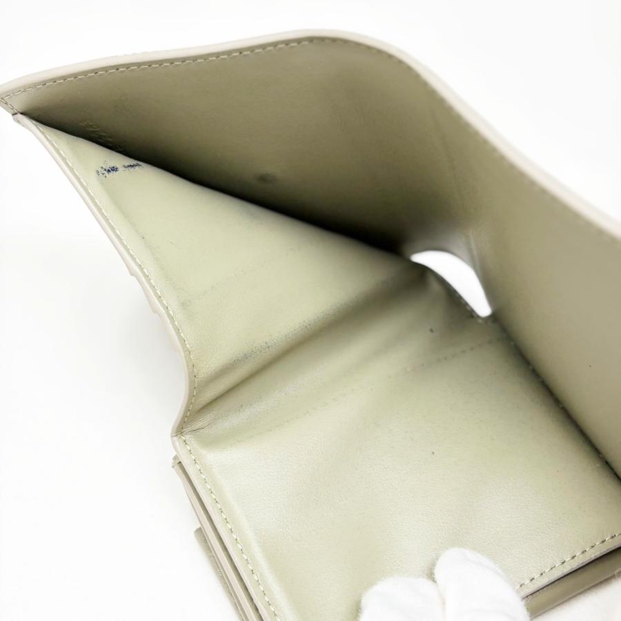 CELINE（セリーヌ） トリオンフ 3つ折財布 カーフ : ゴールドラッシュ 