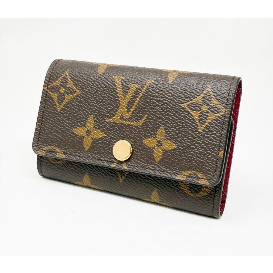 ルイヴィトン モノグラム キーケース ミュルティクレ6フューシャ LOUIS VUITTON（ルイ・ヴィトン） モノグラム ミュルティクレ6 キー