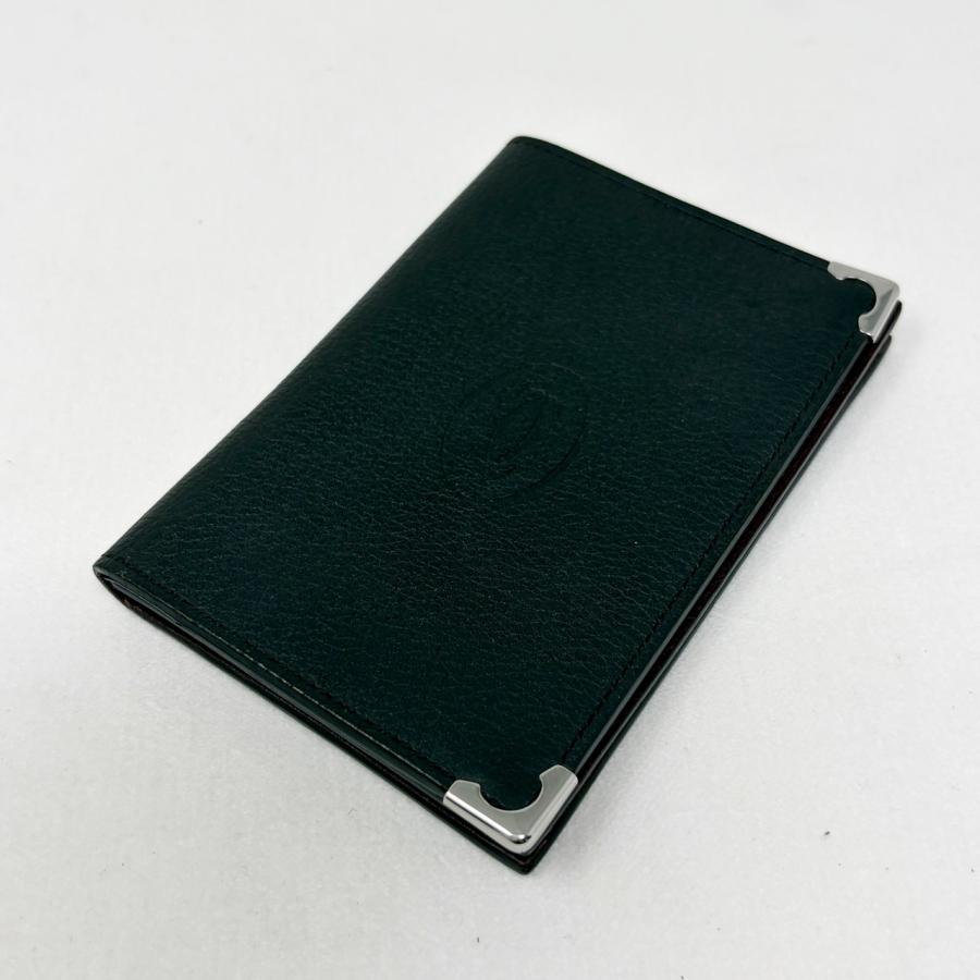 Cartier（カルティエ） カボションライン 名刺入れ カードケース 黒