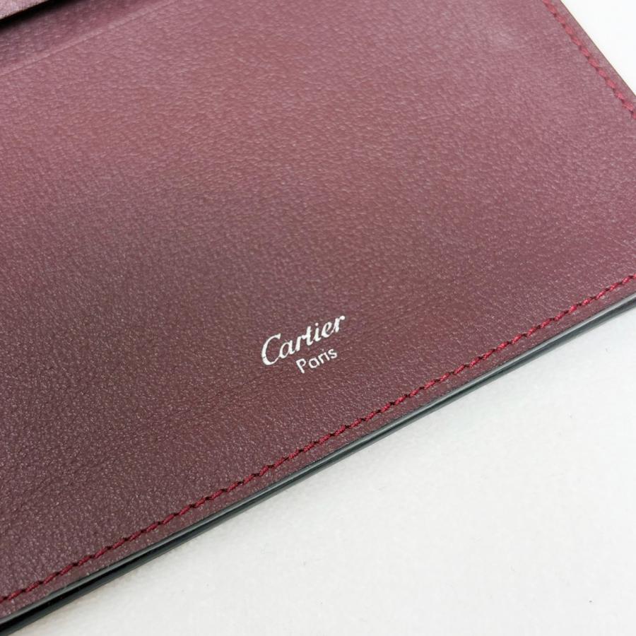 Cartier（カルティエ） カボションライン 名刺入れ カードケース 黒