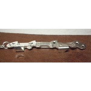 シルバーチェーンソーピアス dpi049 : ゴールドスミス ダブ - 通販 