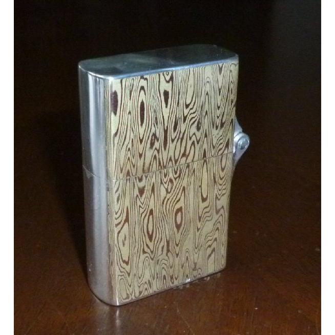 木目金シルバーｚｉｐｐｏライター　木目金ジッポーの画像