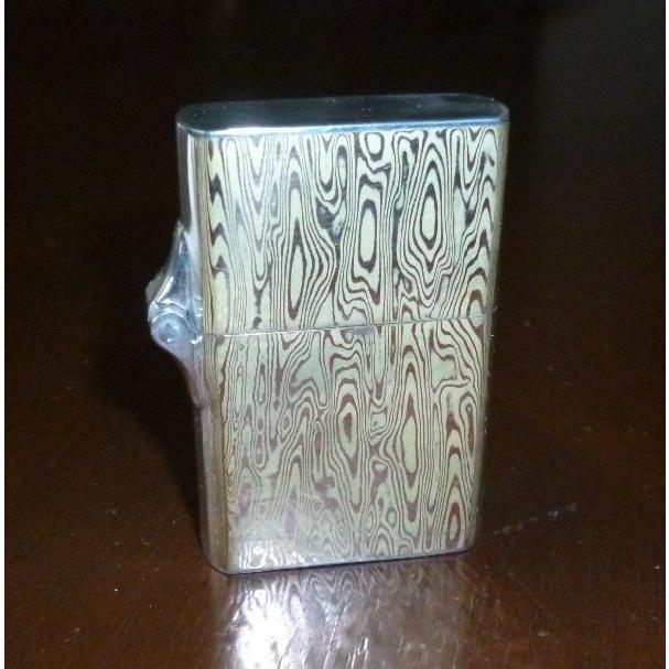 木目金シルバーｚｉｐｐｏライター　木目金ジッポーの画像