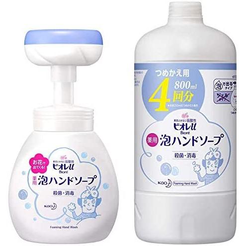 ゴールディビオレu 泡スタンプ ハンドソープ お花で出てくるタイプ 本体250ml つめかえ用4回分800ml 最新最全の