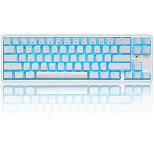 Cross Zebraゲーミングキーボード Bluetooth ワイヤレス 無線 有線両対応充電式 メカニカルキーボード 青軸 ホワイト ブルー Kkgld Vja10v0ia044 ゴールディ 通販 Yahoo ショッピング