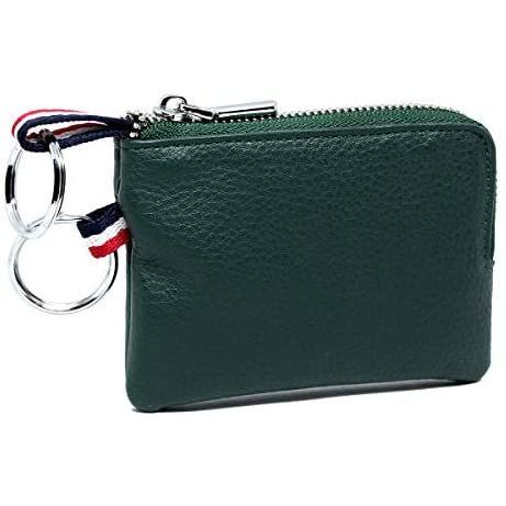 安いそれに目立つ バッグ Imeetu ミニ財布 小銭入れ メンズ 本革 薄型小銭入れ カード入れ キーホルダー付き 持ち込み シンプル おしゃれ ダークグリーン Www Threeriversofs Com