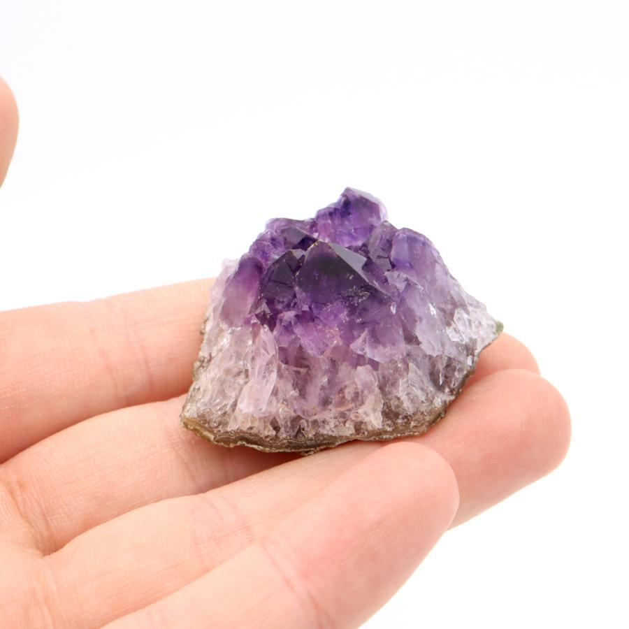 超希少 紫水晶 アメジスト 原石 クラスター です。-