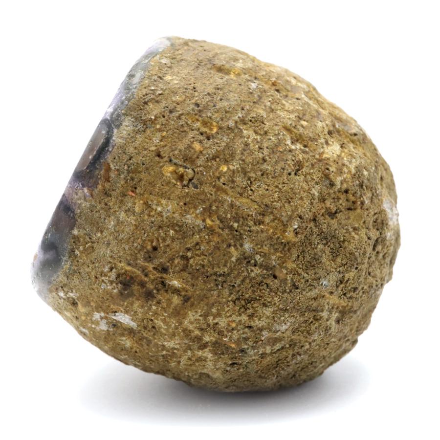 GOLD STONE アメジスト ドーム 晶洞 原石 530g 1点もの ガマ型 紫水晶