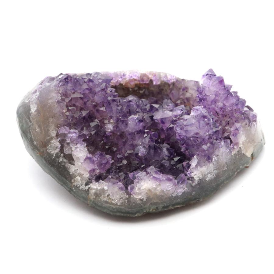 GOLD STONE アメジスト クラスター 庭のような珍しい 形状 AAA