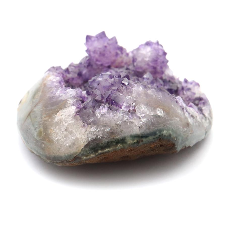 GOLD STONE アメジスト クラスター 庭のような珍しい 形状 AAA