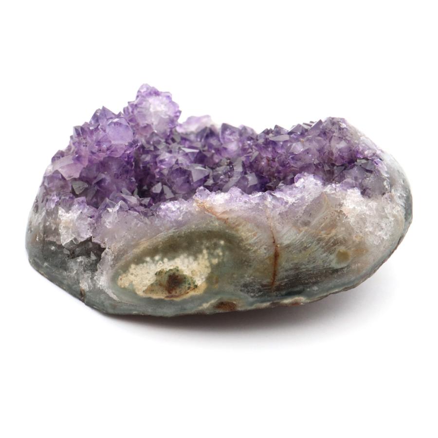 GOLD STONE アメジスト クラスター 庭のような珍しい 形状 AAA