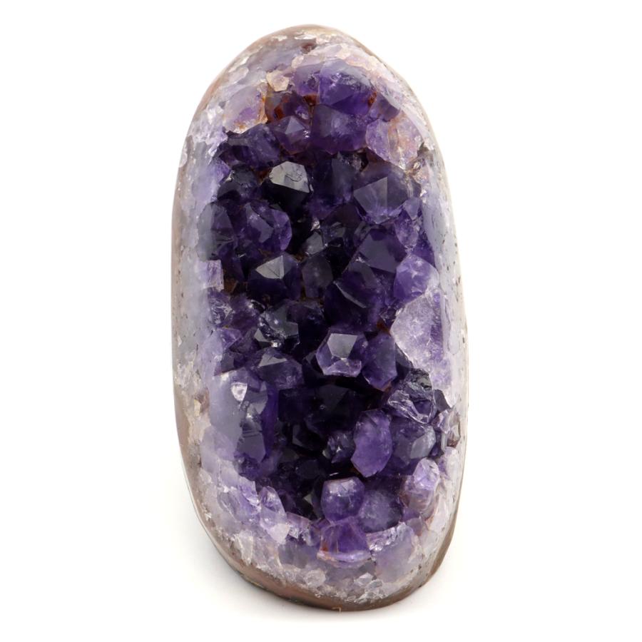 アメジストAAA アメジスト クラスター 側面磨き AAA ドゥルーザ 紫水晶 置き物 原石