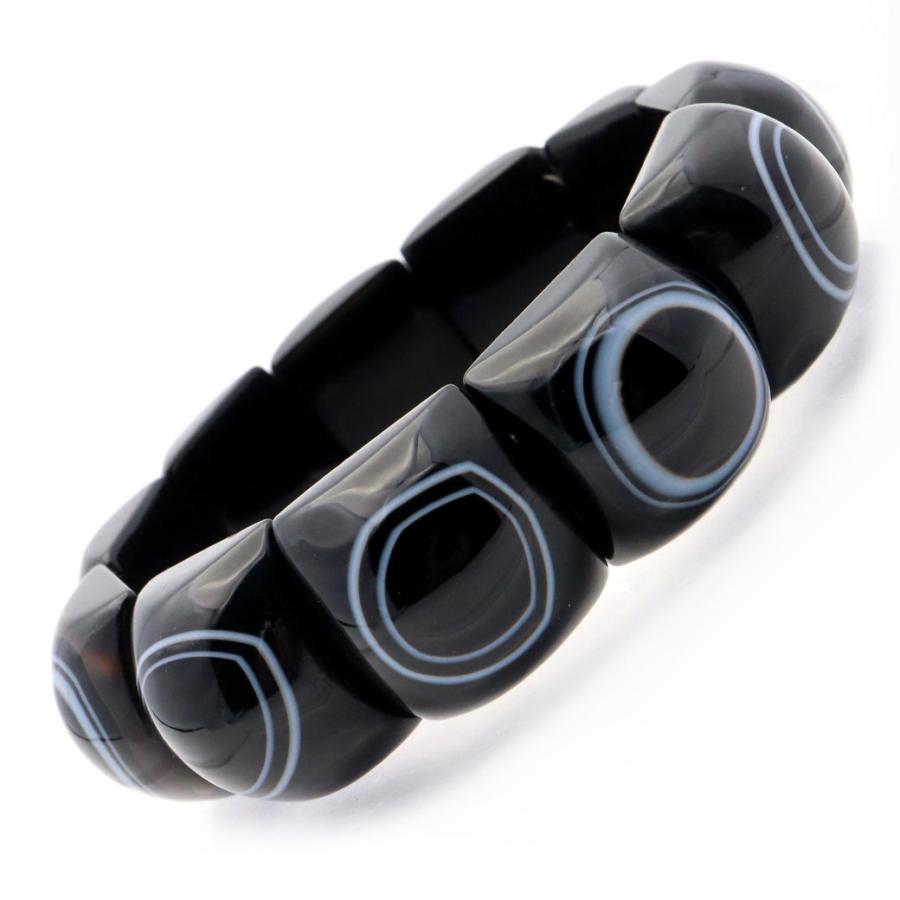 ★特選一連★魔除けの石【天眼メノウ瑪瑙アイアゲート14mm】❤️ ☆特選一連☆魔除けの石【天眼メノウ瑪瑙アイアゲート14mm】❤️