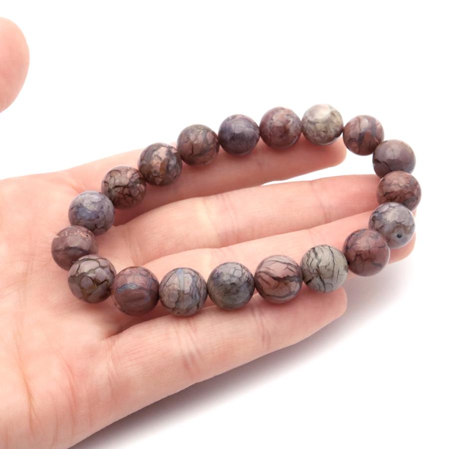 アラシャン 瑪瑙 ブレスレット 11mm 阿拉善 アゲート 天然石 1点物