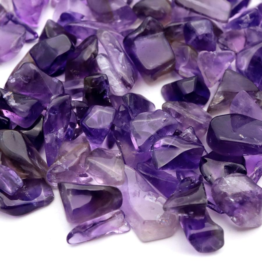 GOLD STONE アメジスト さざれ石 1kg まとめ売り お得 本物 角