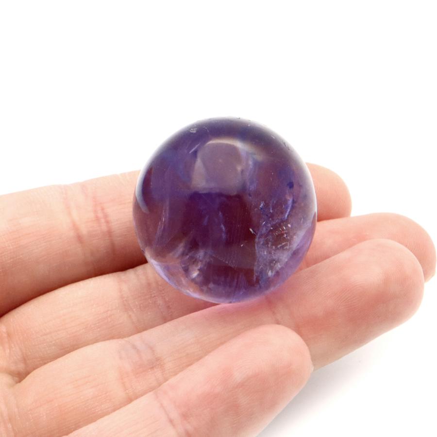 GOLD STONE アメジスト 紫水晶 丸玉 ブラジル バイーア州産 直径